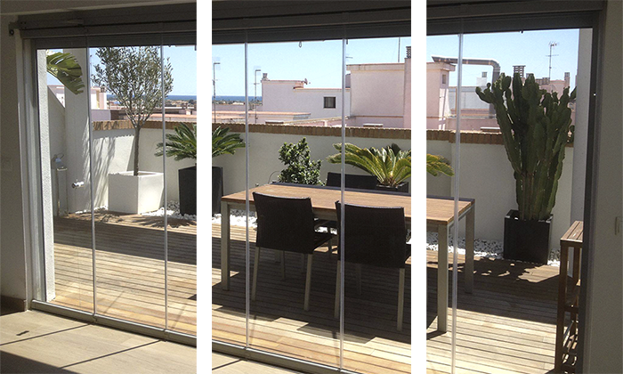 cortina de cristal cortinas de crsital OldStonesEspacios castellon
