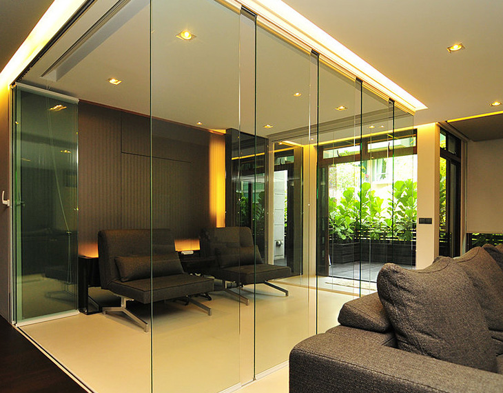 cortinas de crsital OldStonesEspacios castellon