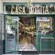 11 fachada restaurante estilo vintage con letras doradas decoracion old stones